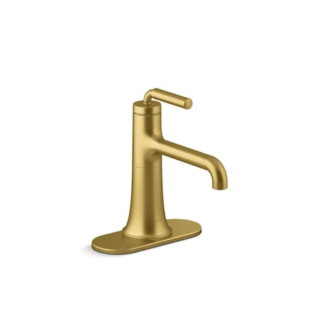 Kohler Tone Single-Handle Bathroom Sink Fct Vibrant Brushed Moderne Brass, 0.5 gpm 27415-4N-2MB